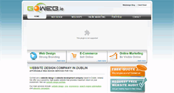 Desktop Screenshot of goweb.ie