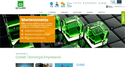 Desktop Screenshot of goweb.es